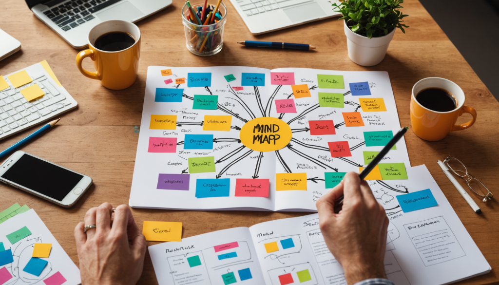 Optimiser la gestion de vos projets web grâce au Mind Mapping : le secret d'une carte mentale performante